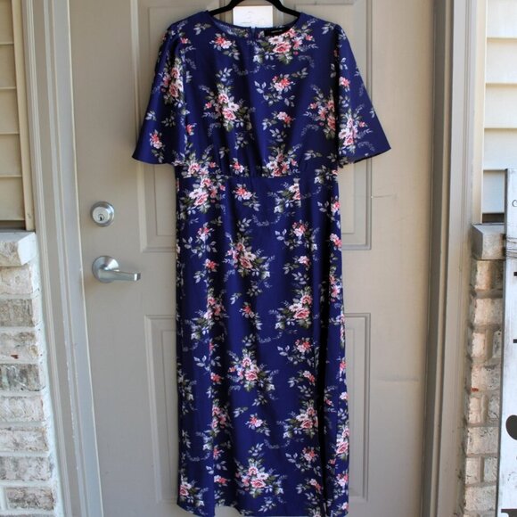 Angeleye London Size 10 Floral Dress - Picture 1 of 9